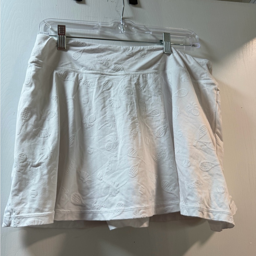 Lilly Pulitzer Luxletic White Skirt Tennis Skirt